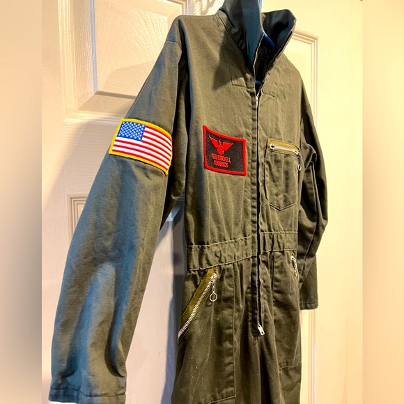 Air Pilot Top Gun Jumpsuit (1pc) - Picture 3 of 11